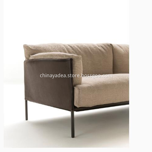 Modern Fabric Greene Sofa 3 Seater Version